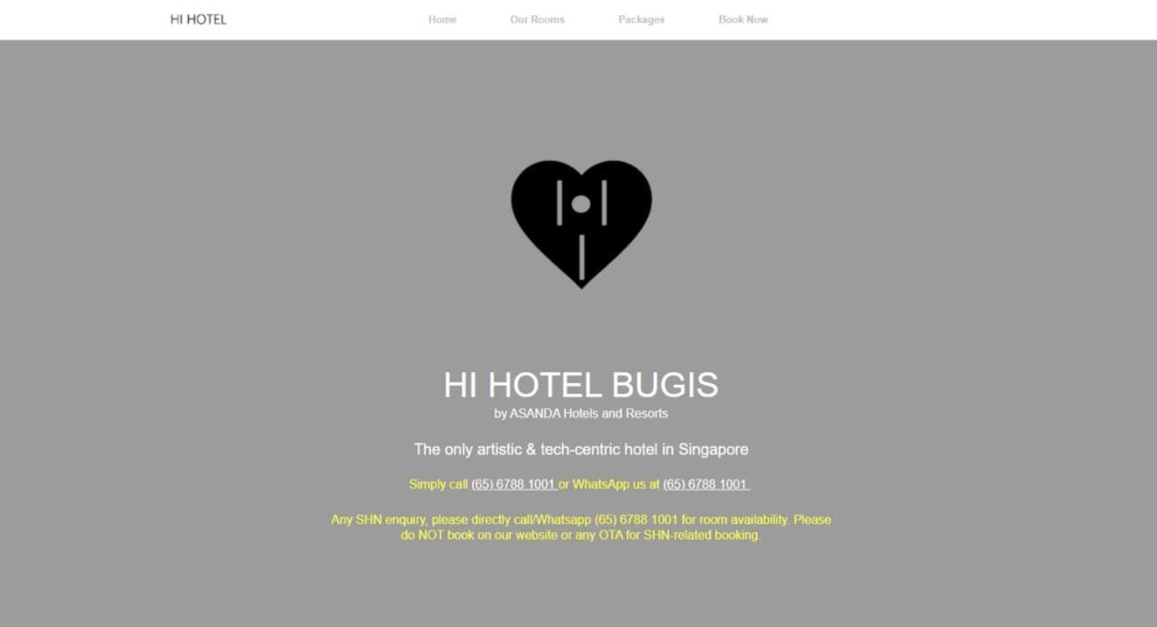 Hi Hotel Singapore Esterno foto